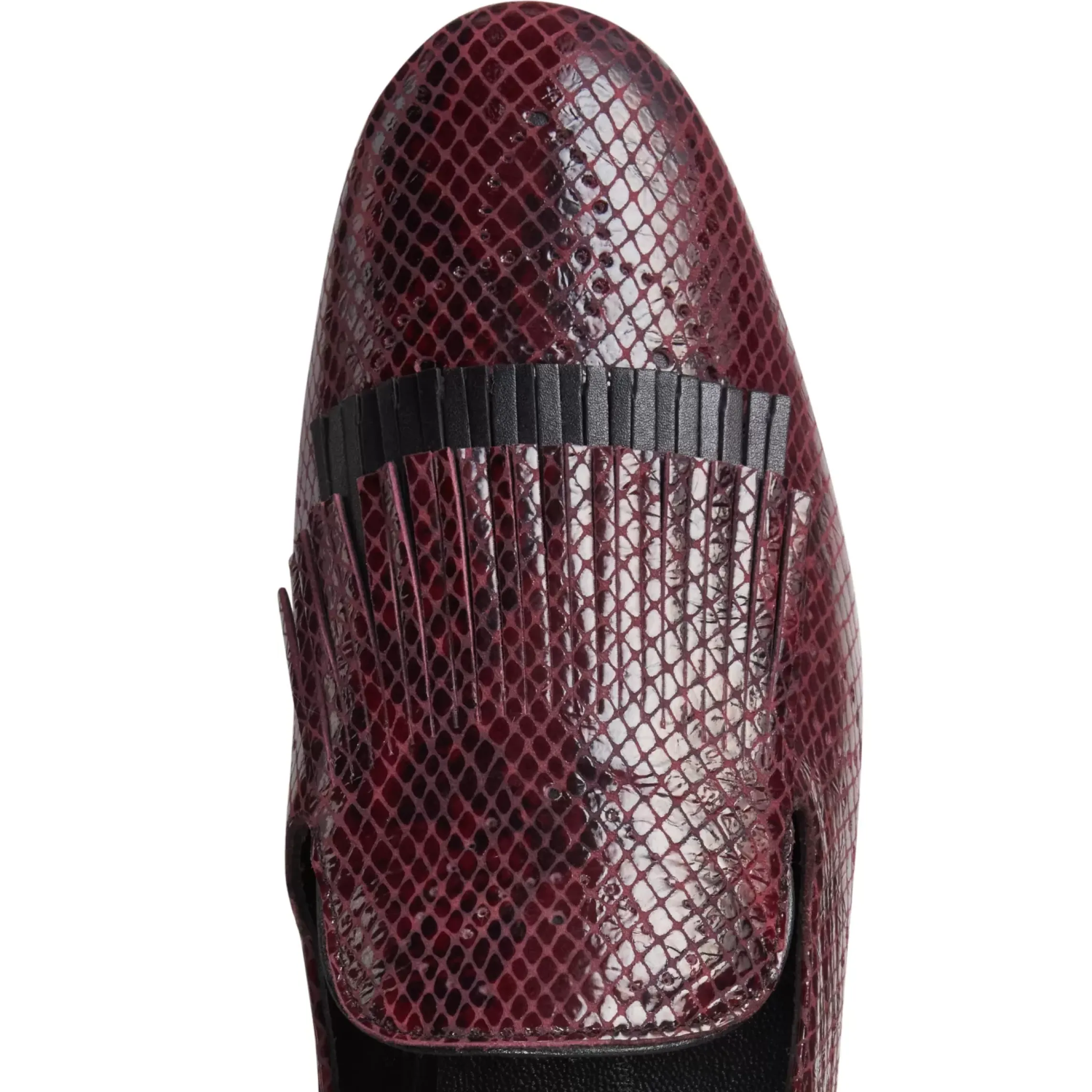 Fratelli Rossetti Plum leather Hobo slipper|^ Slip On