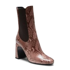 Fratelli Rossetti Powder pink leather ankle boot|^ Ankle Boots