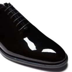 Fratelli Rossetti Richelieu Oxford shoe in black patent leather|^ Lace-up Shoes