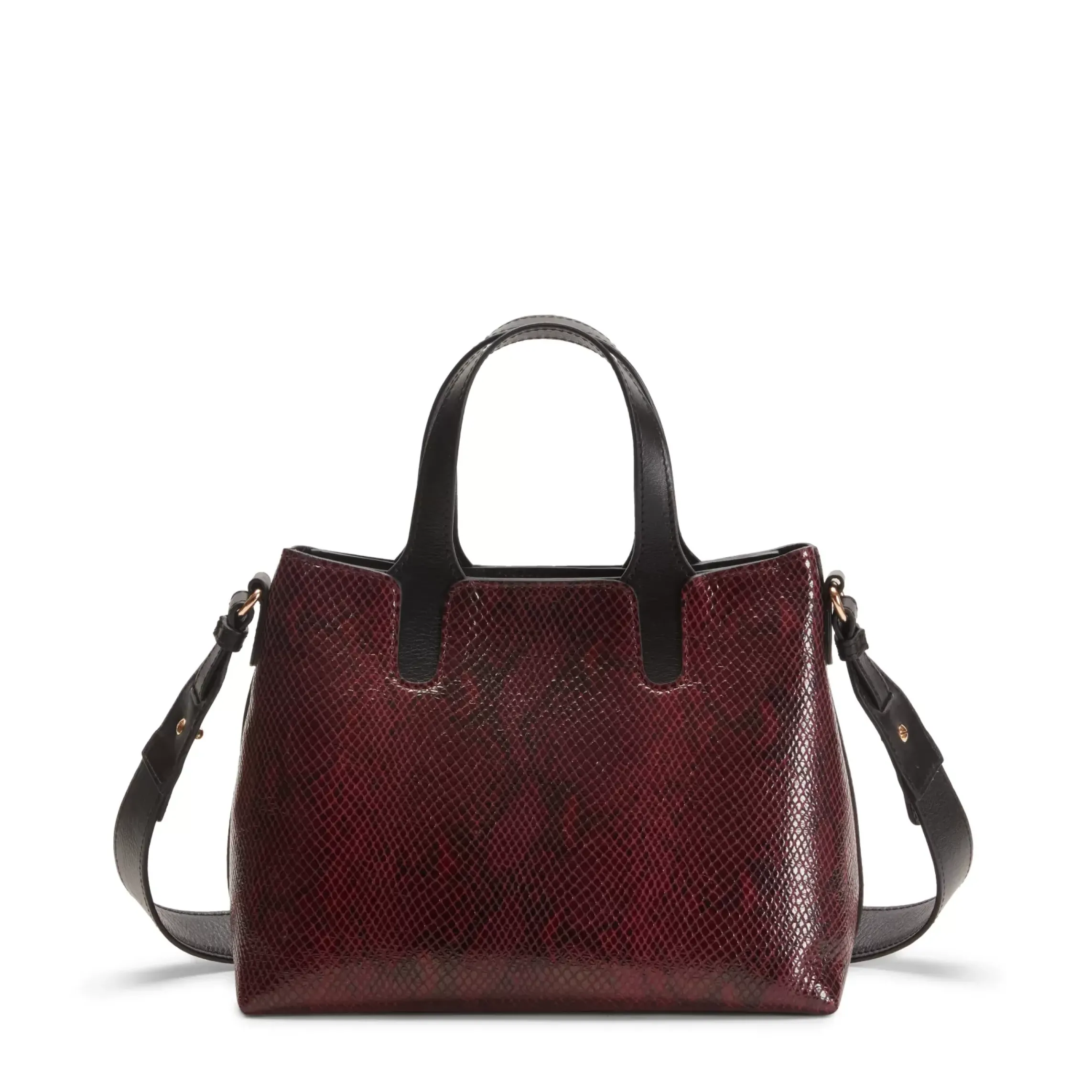 Fratelli Rossetti Small Hobo Tote Bag in plum-coloured leather|^ Bags