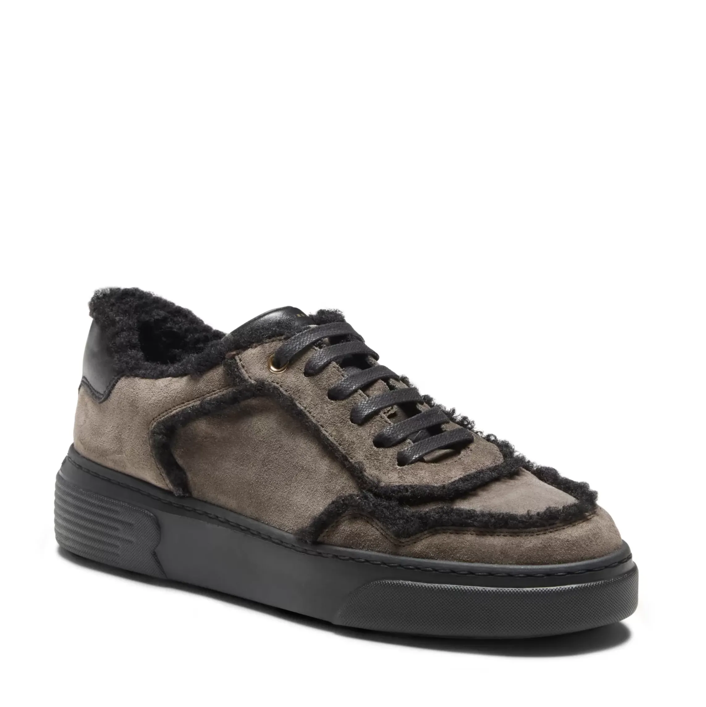 Fratelli Rossetti Steel grey suede sneaker|^ Sneakers