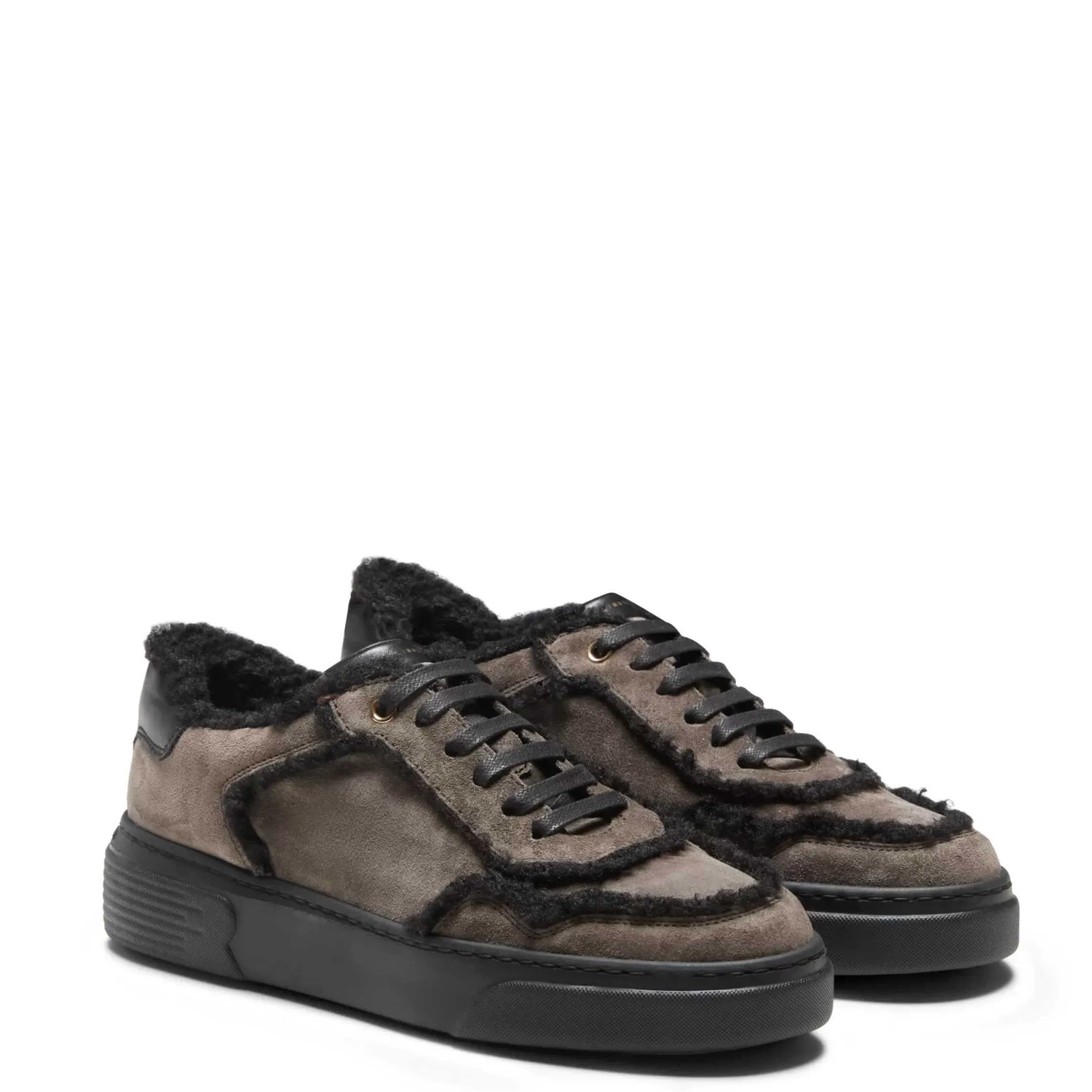Fratelli Rossetti Steel grey suede sneaker|^ Sneakers