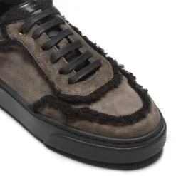 Fratelli Rossetti Steel grey suede sneaker|^ Sneakers