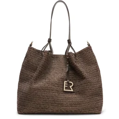 Fratelli Rossetti Tote bag Royal in tessuto marrone-^ Bags