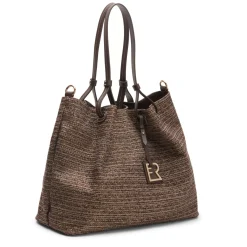 Fratelli Rossetti Tote bag Royal in tessuto marrone-^ Bags