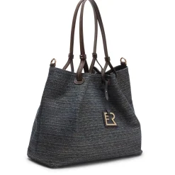 Fratelli Rossetti Tote bag Royal in tessuto blu-^ Bags