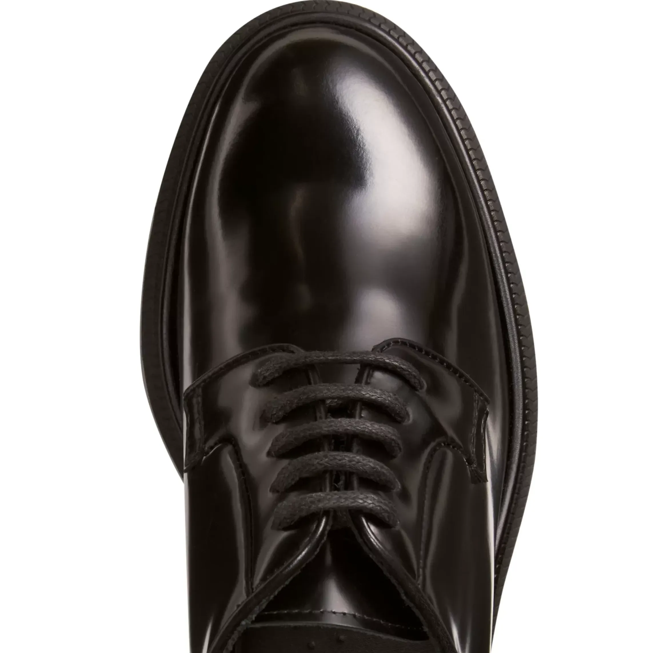 Fratelli Rossetti Women's black leather Derby lace-up|^ Lace-up Shoes