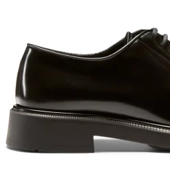 Fratelli Rossetti Women's black leather Derby lace-up|^ Lace-up Shoes