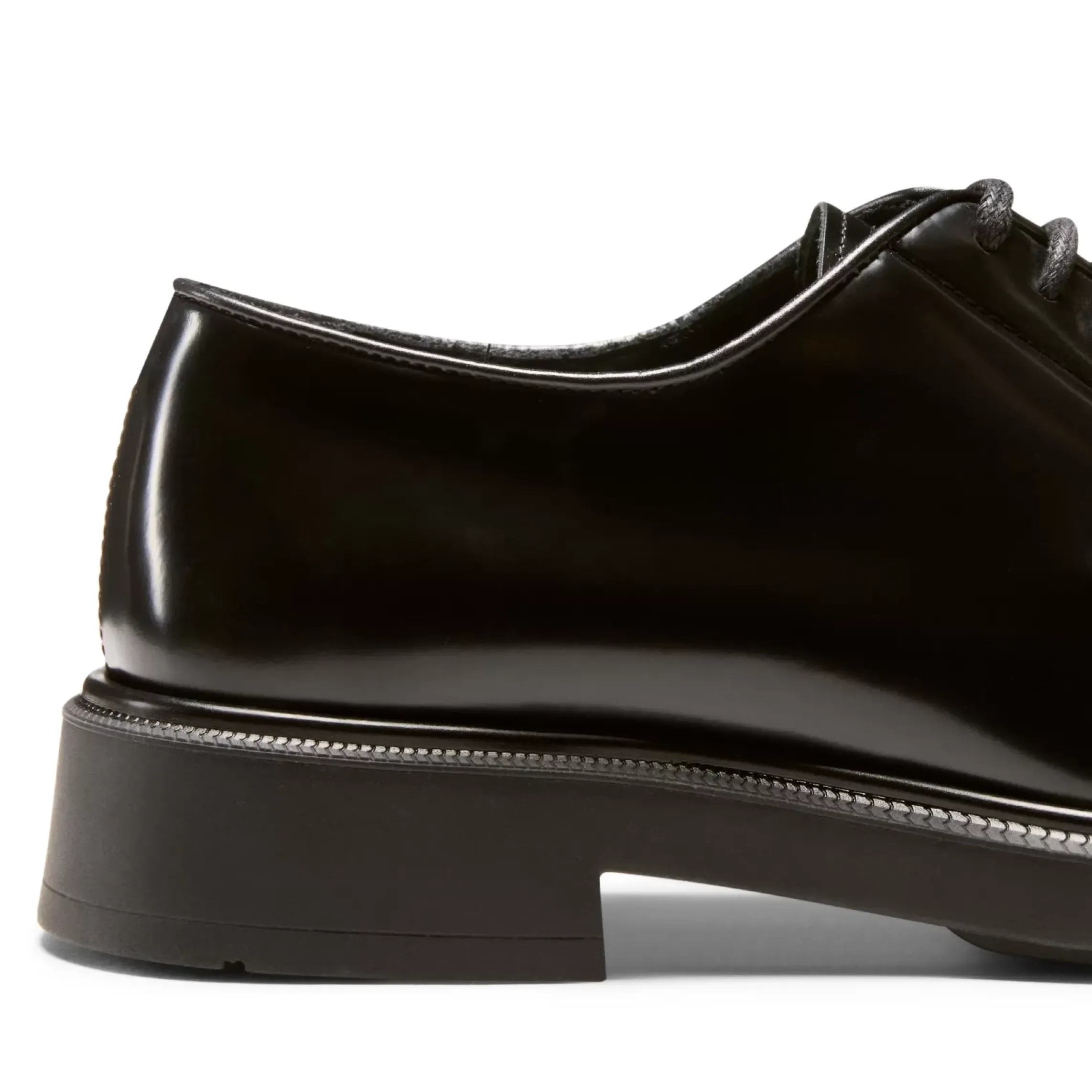 Fratelli Rossetti Women's black leather Derby lace-up|^ Lace-up Shoes