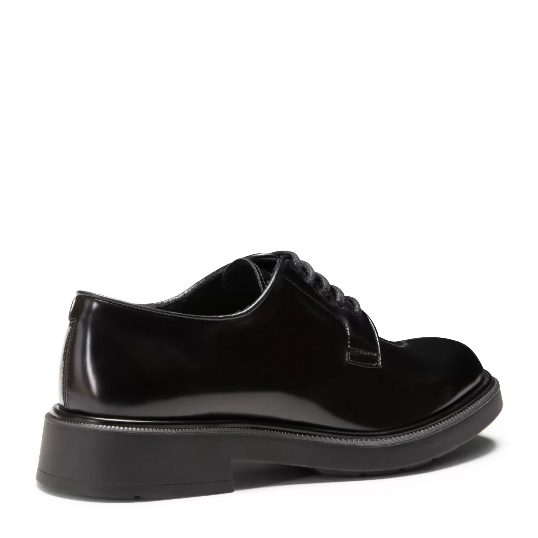 Fratelli Rossetti Women's black leather Derby lace-up|^ Lace-up Shoes