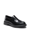 Fratelli Rossetti Women's black leather loafer|^ Loafers