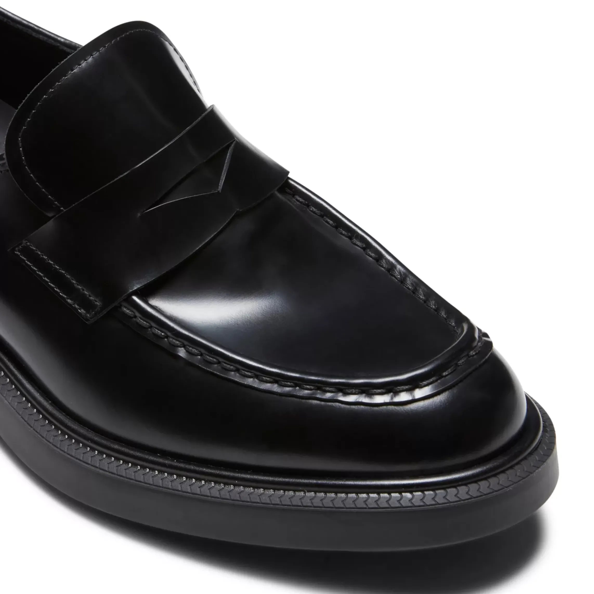 Fratelli Rossetti Women's black leather loafer|^ Loafers