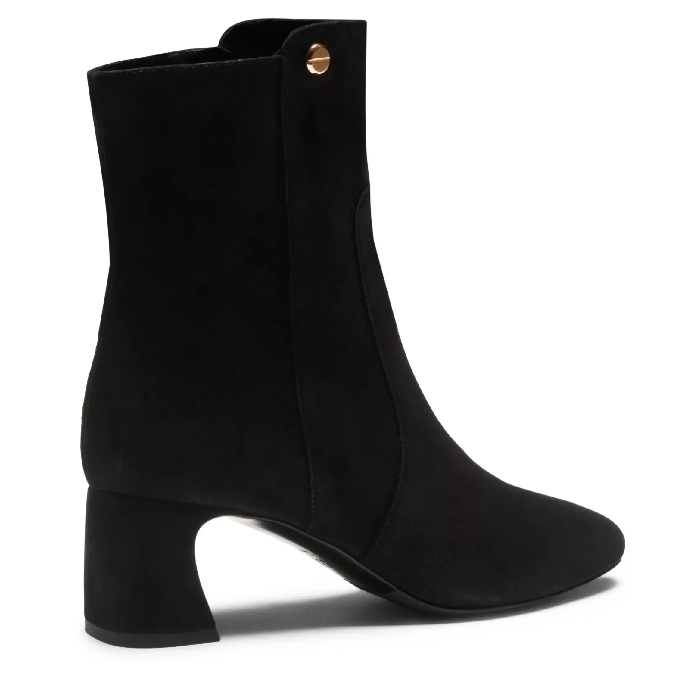 Fratelli Rossetti Women's black suede ankle boot|^ Ankle Boots
