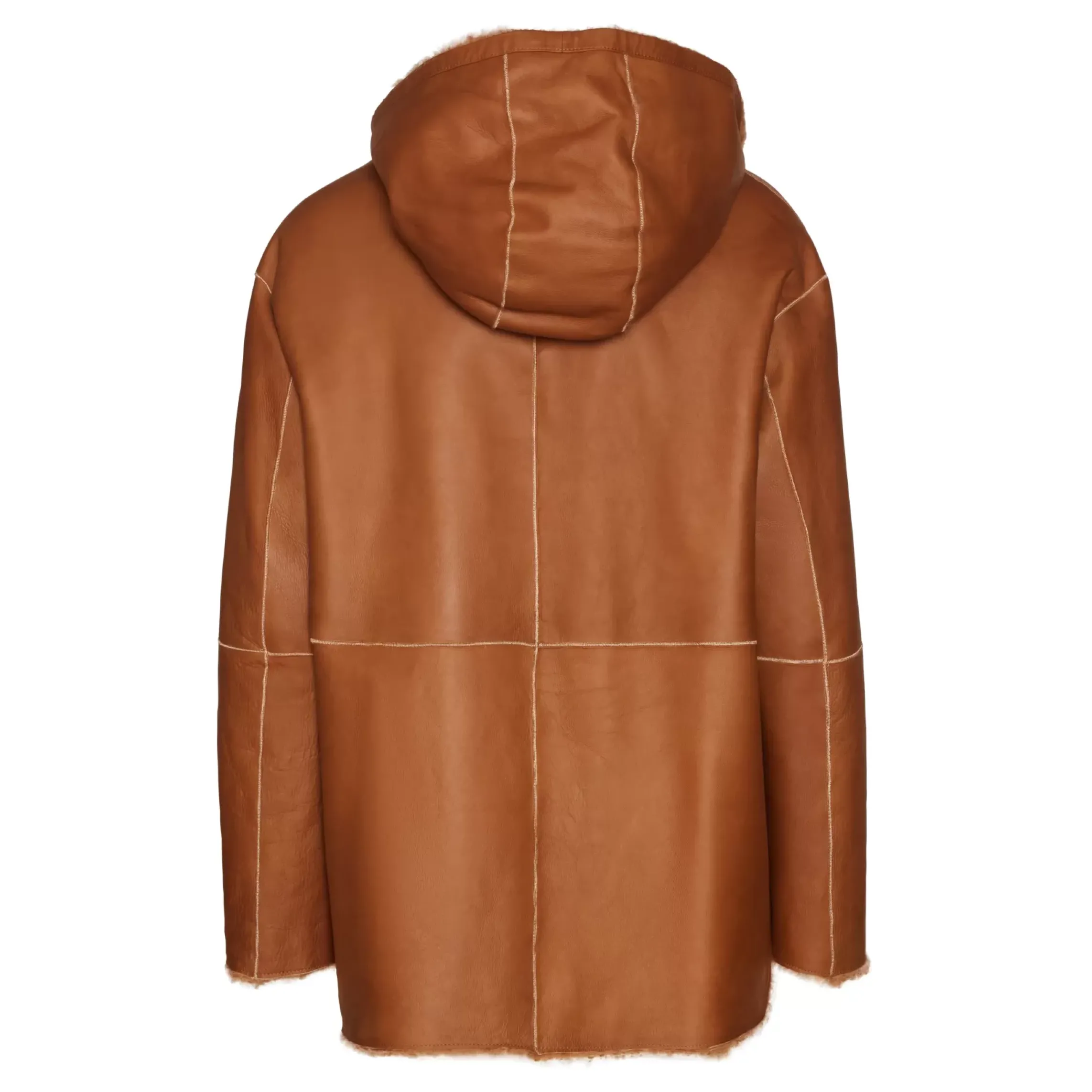 Fratelli Rossetti Women's reversible green shearling jacket|^ Outerwear