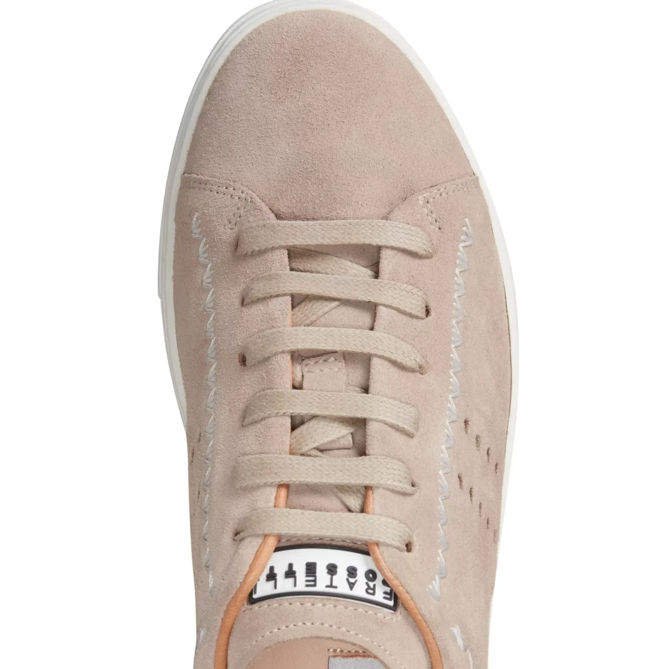 Fratelli Rossetti Women's sand-coloured suede sneaker|^ Sneakers